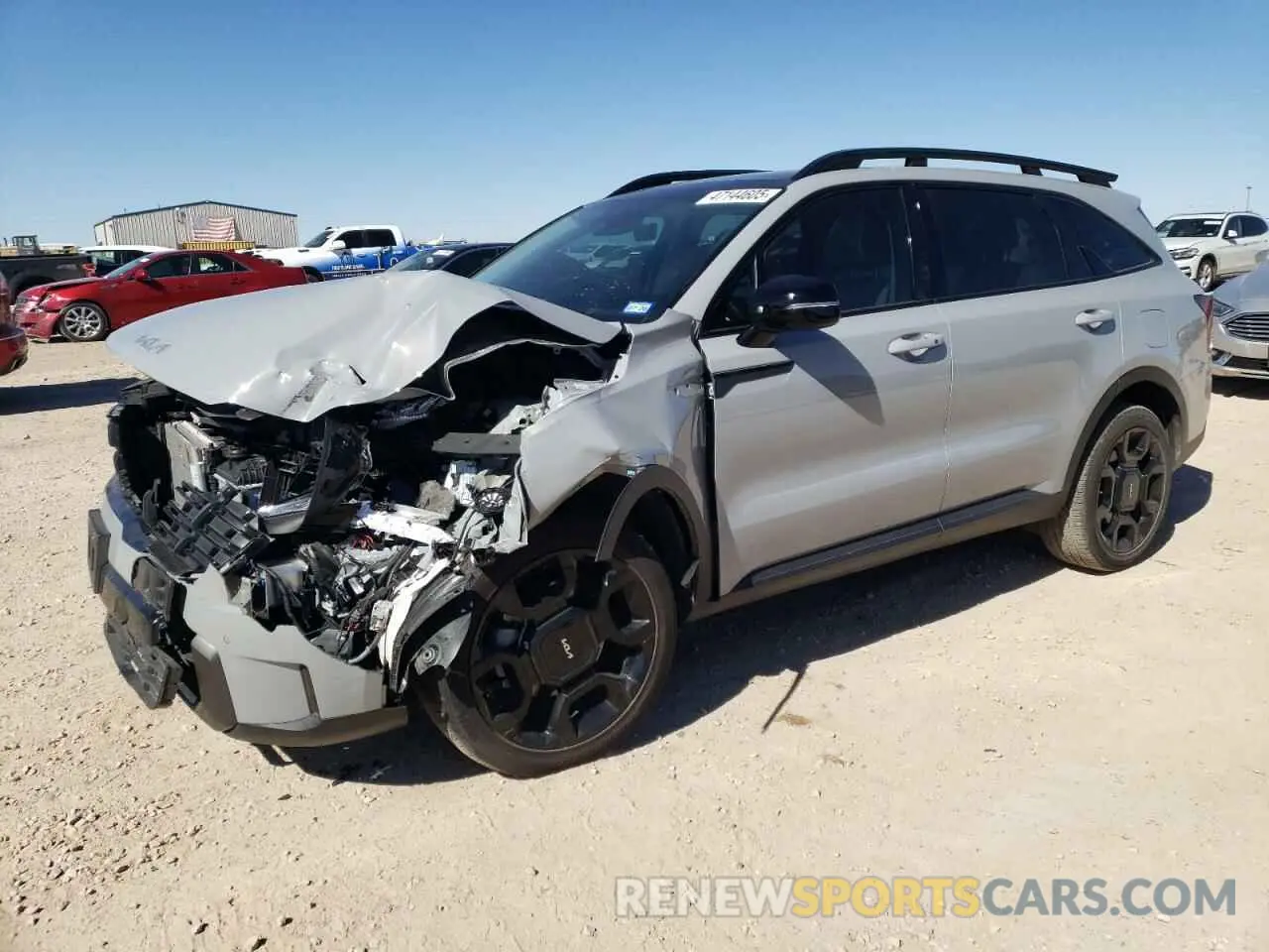 1 fotografías del automóvil dañado 5XYRHDJF7RG300801 KIA SORENTO 2024