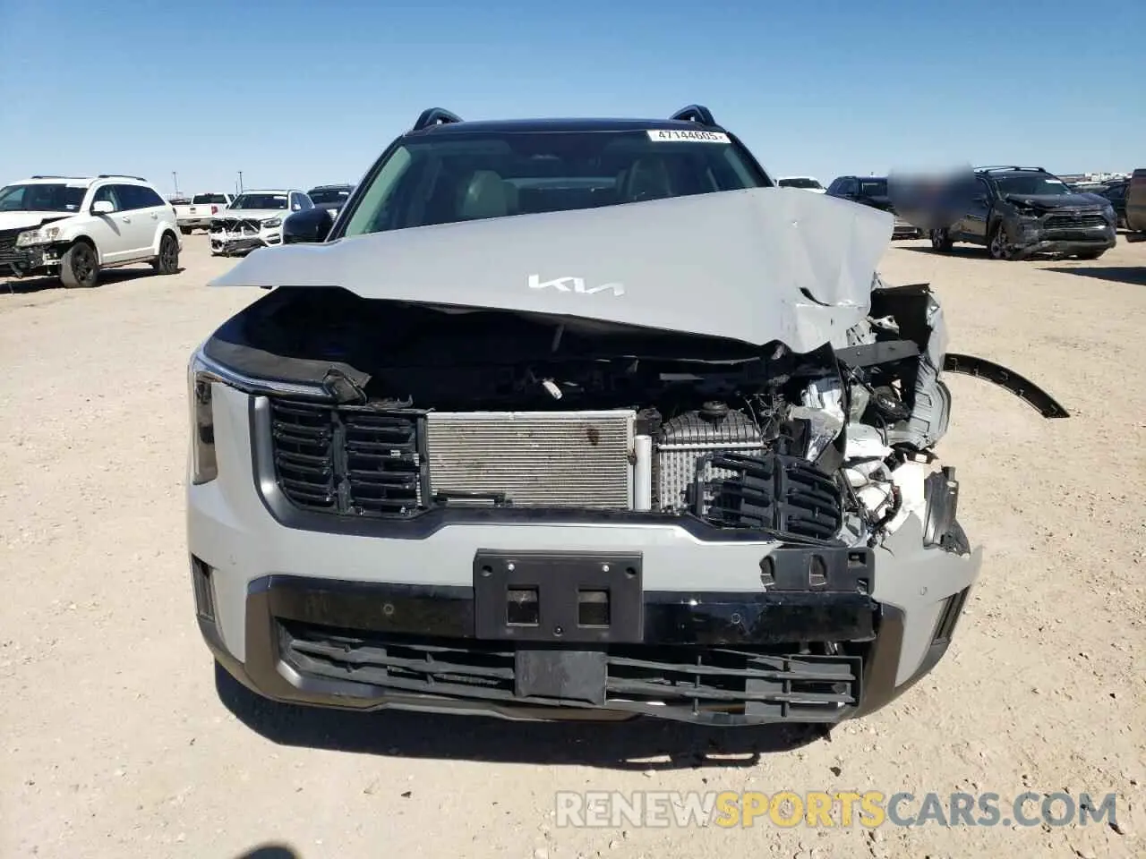 5 fotografías del automóvil dañado 5XYRHDJF7RG300801 KIA SORENTO 2024