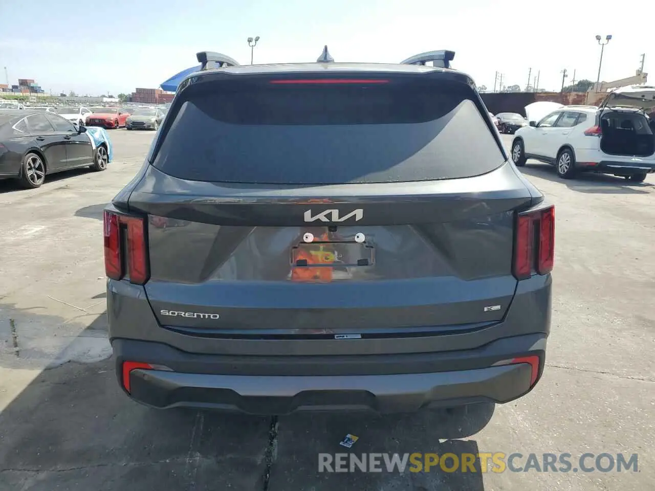 6 fotografías del automóvil dañado 5XYRHDJF9RG260902 KIA SORENTO 2024