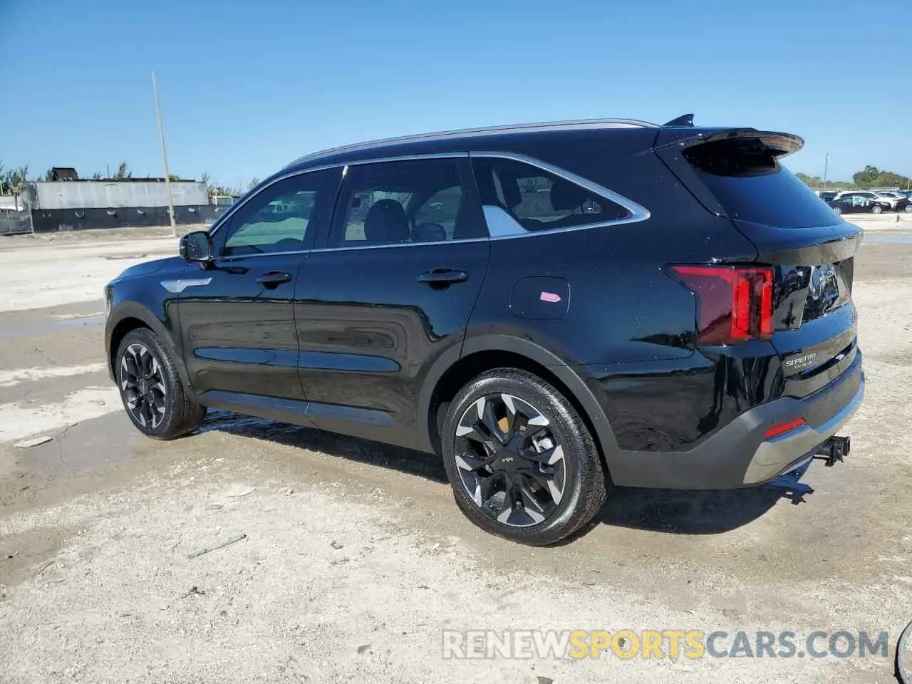 2 fotografías del automóvil dañado 5XYRK4JF1RG303162 KIA SORENTO 2024