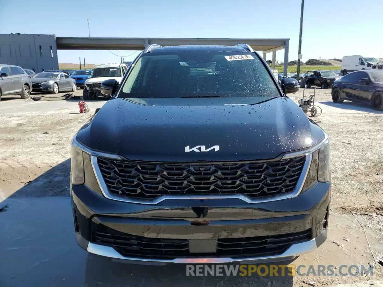 5 fotografías del automóvil dañado 5XYRK4JF1RG303162 KIA SORENTO 2024
