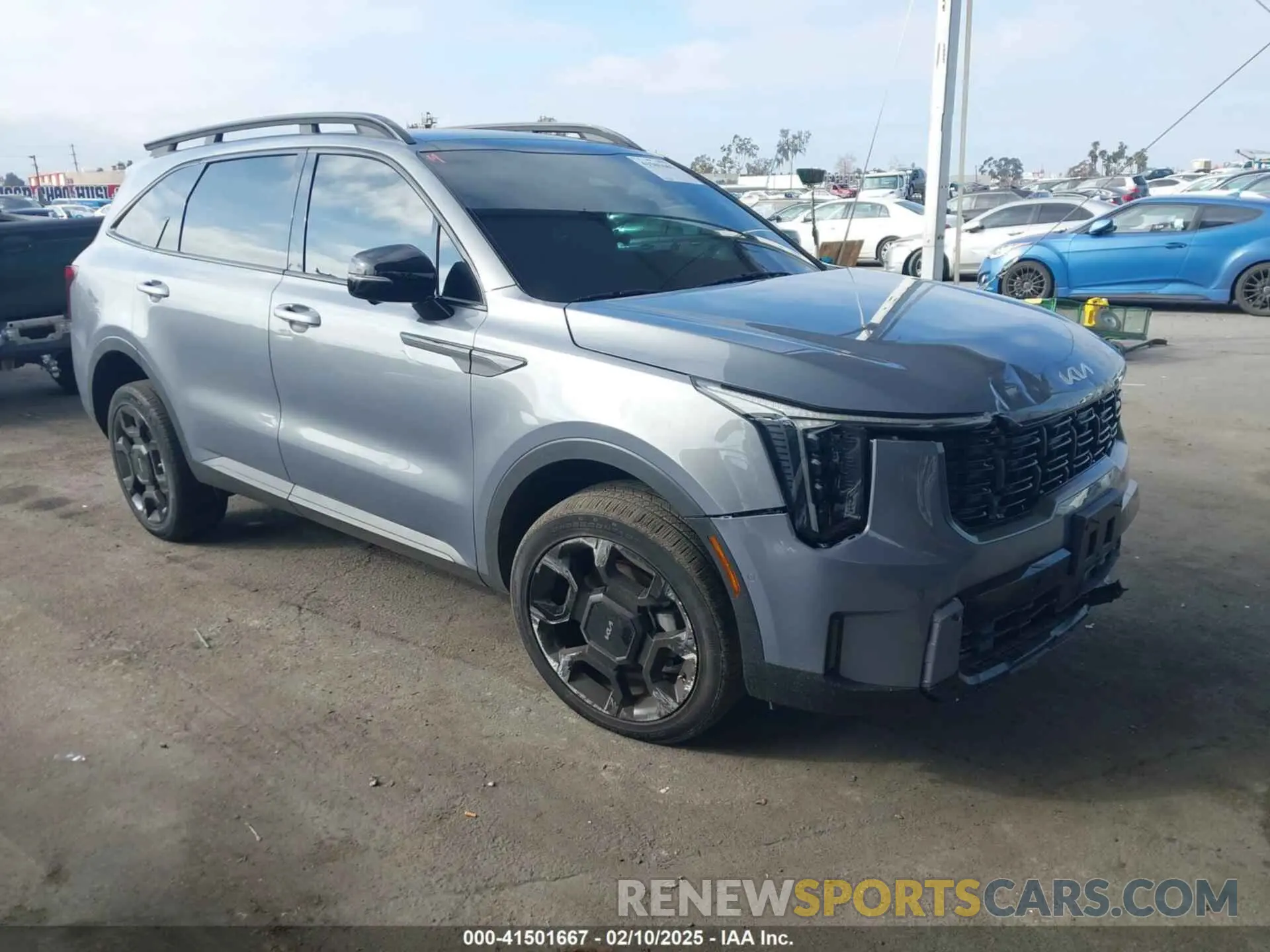 1 fotografías del automóvil dañado 5XYRKDJF3RG263960 KIA SORENTO 2024