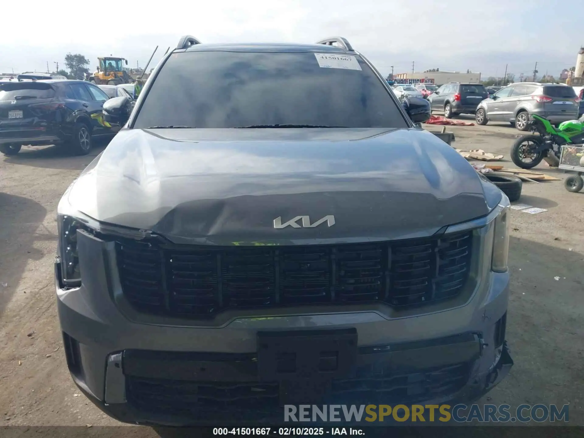 13 fotografías del automóvil dañado 5XYRKDJF3RG263960 KIA SORENTO 2024