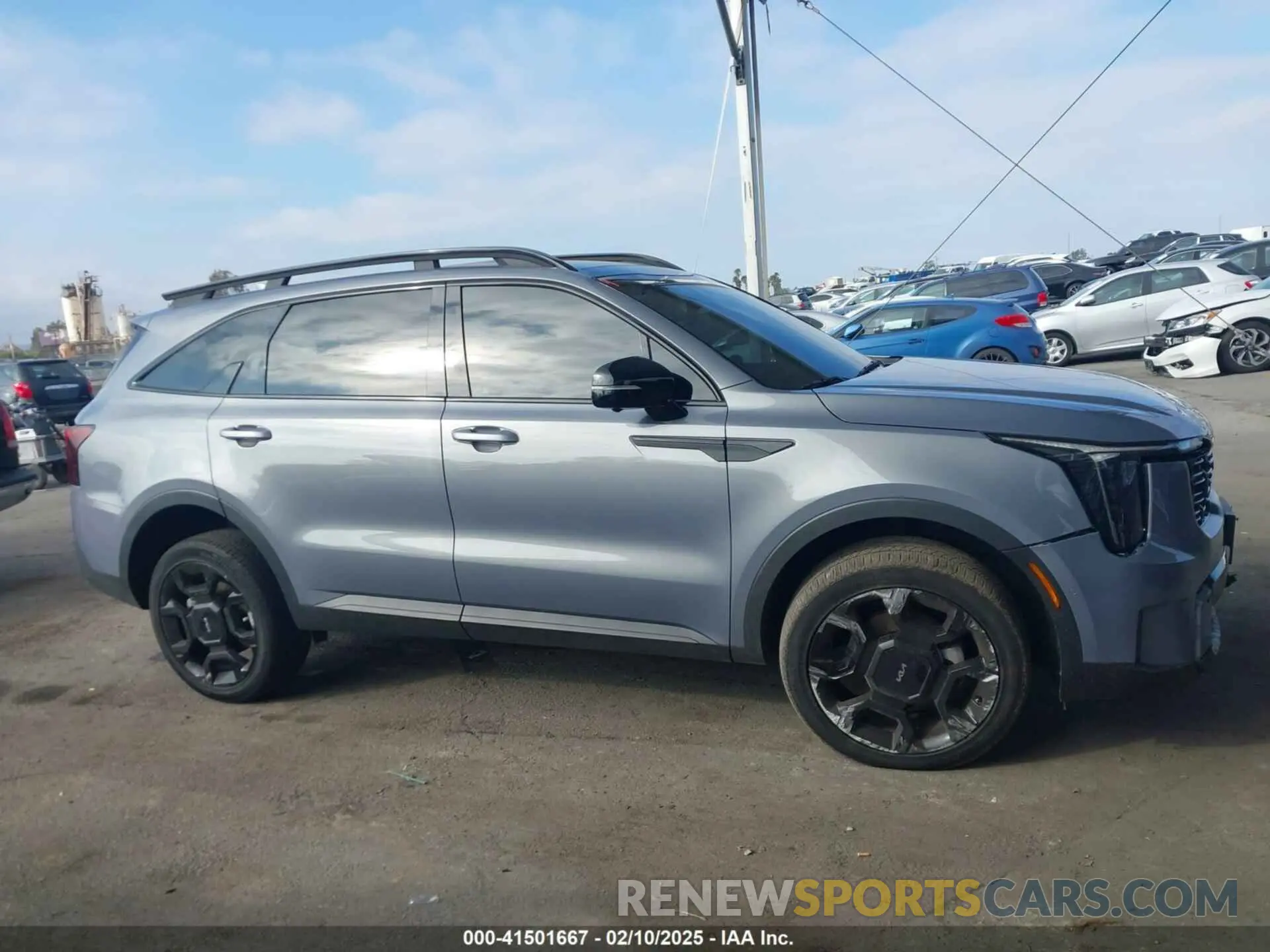 14 fotografías del automóvil dañado 5XYRKDJF3RG263960 KIA SORENTO 2024