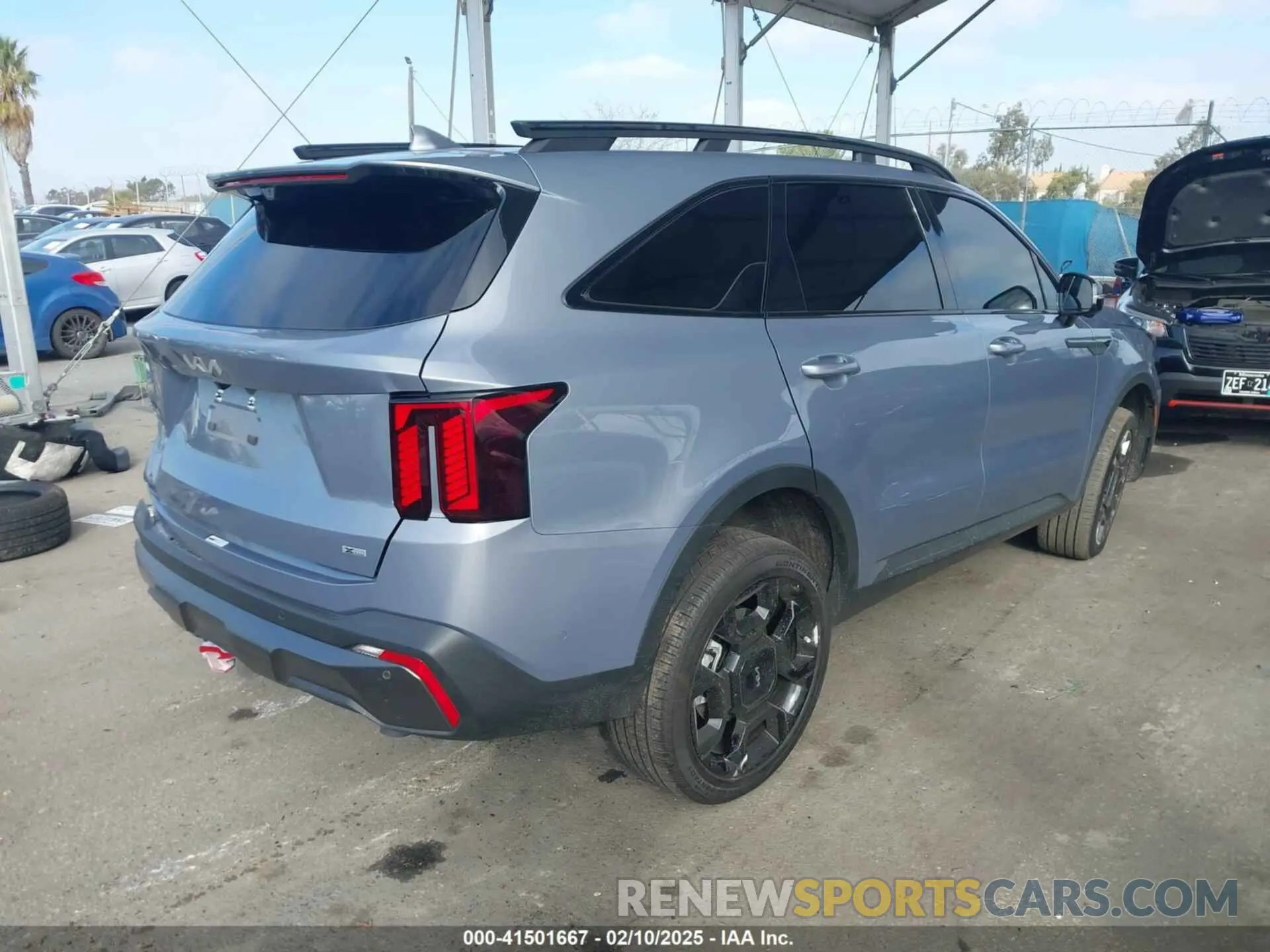 4 fotografías del automóvil dañado 5XYRKDJF3RG263960 KIA SORENTO 2024