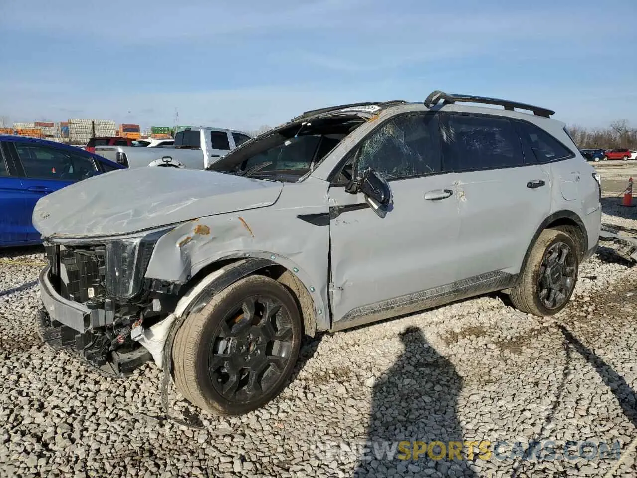 1 fotografías del automóvil dañado 5XYRKDJF3RG287806 KIA SORENTO 2024