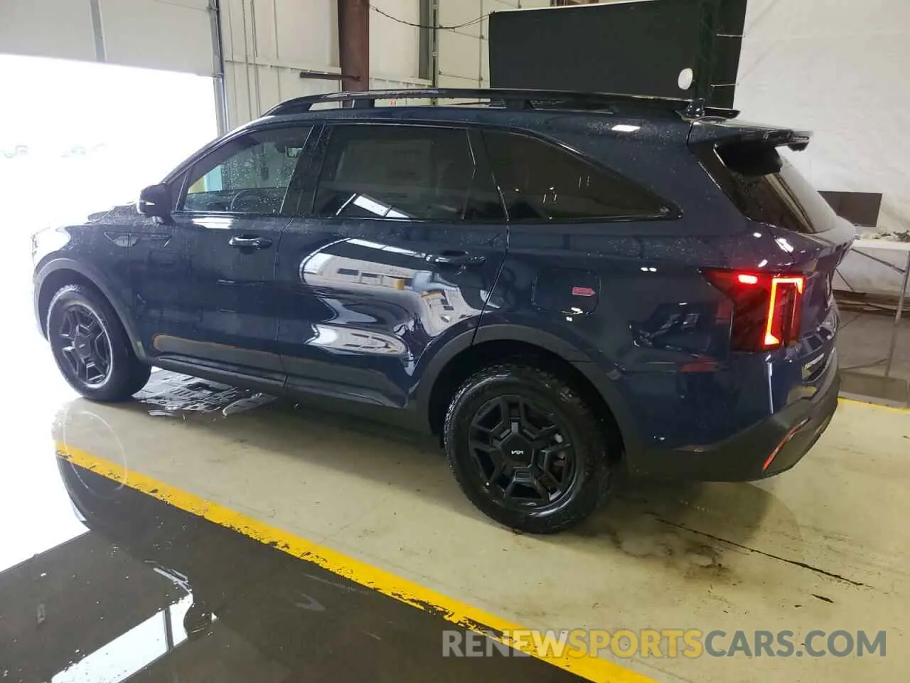 2 fotografías del automóvil dañado 5XYRKDJF4RG308291 KIA SORENTO 2024