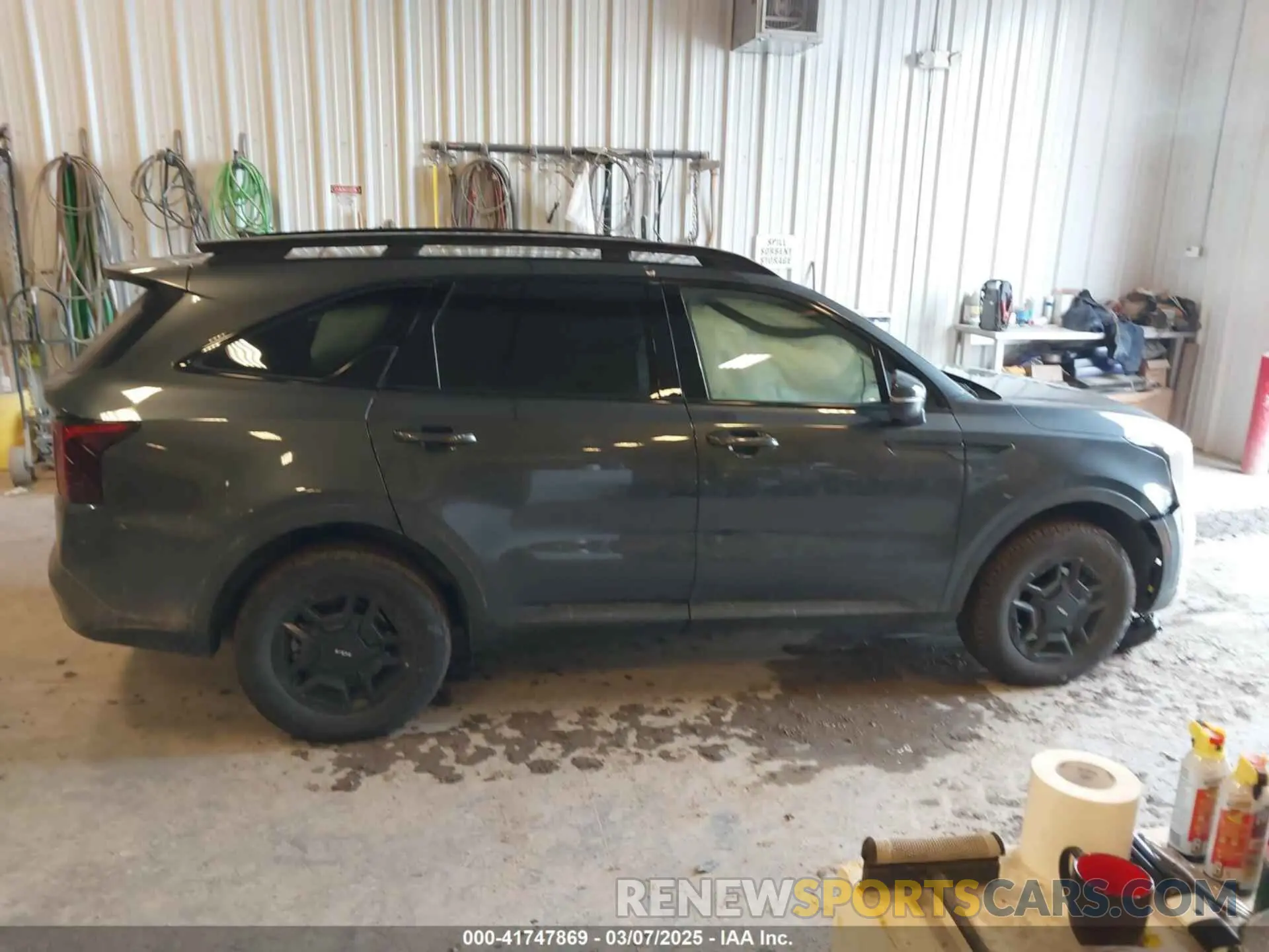 13 fotografías del automóvil dañado 5XYRKDJF7RG288358 KIA SORENTO 2024