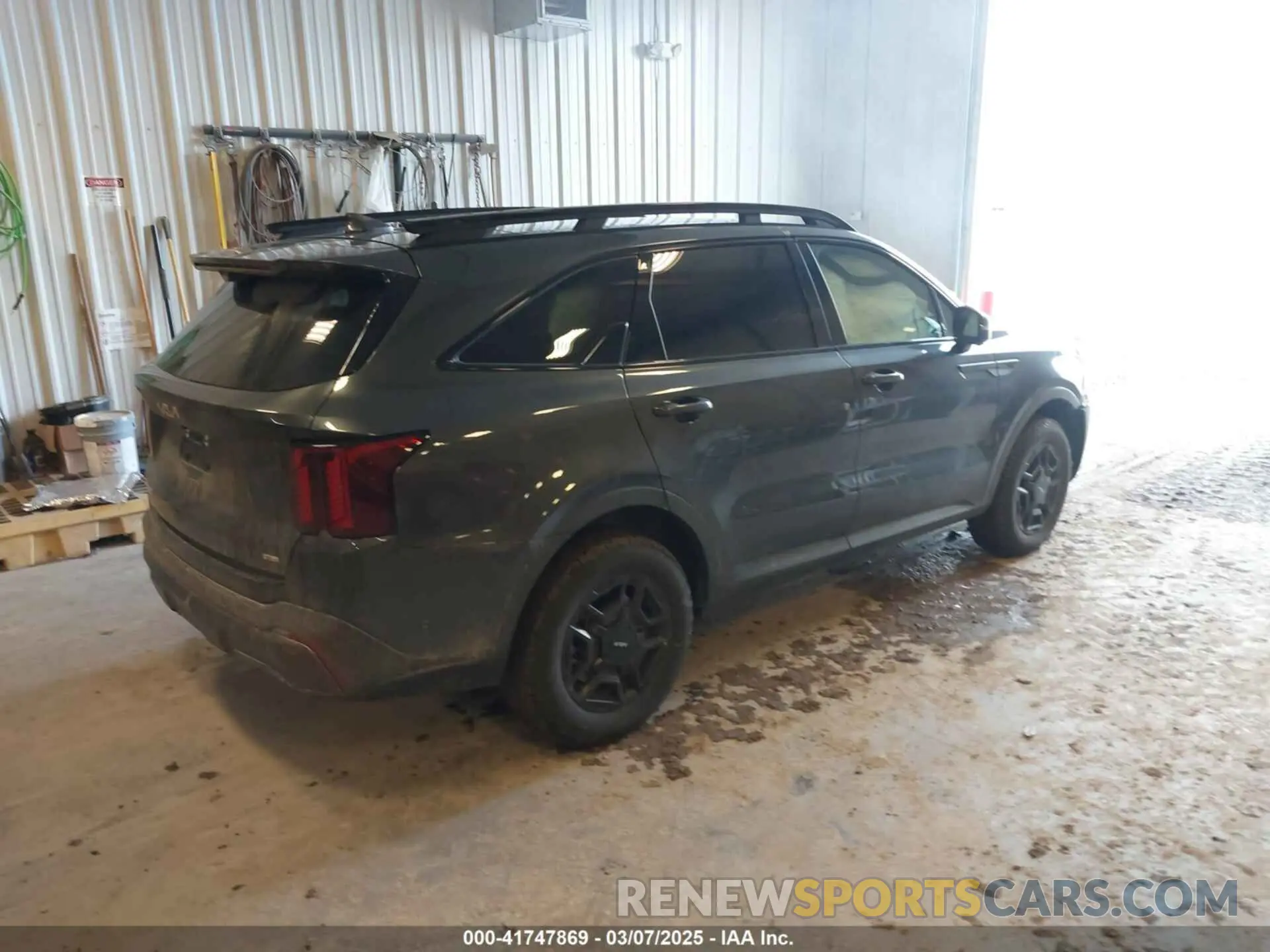 4 fotografías del automóvil dañado 5XYRKDJF7RG288358 KIA SORENTO 2024