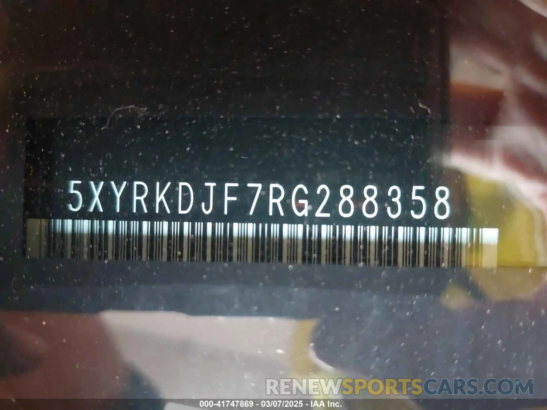 9 fotografías del automóvil dañado 5XYRKDJF7RG288358 KIA SORENTO 2024