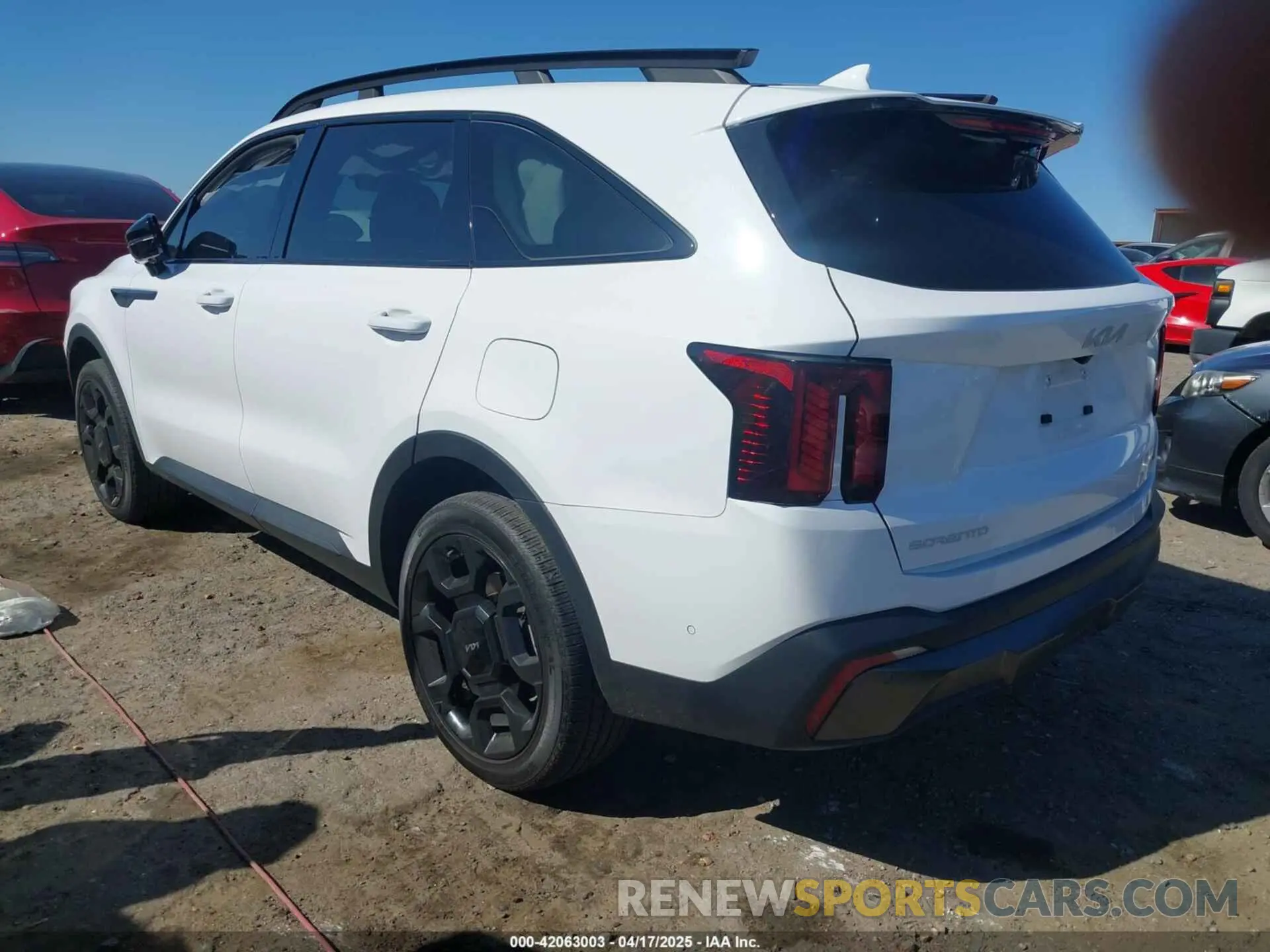 3 fotografías del automóvil dañado 5XYRKDJF9RG259993 KIA SORENTO 2024