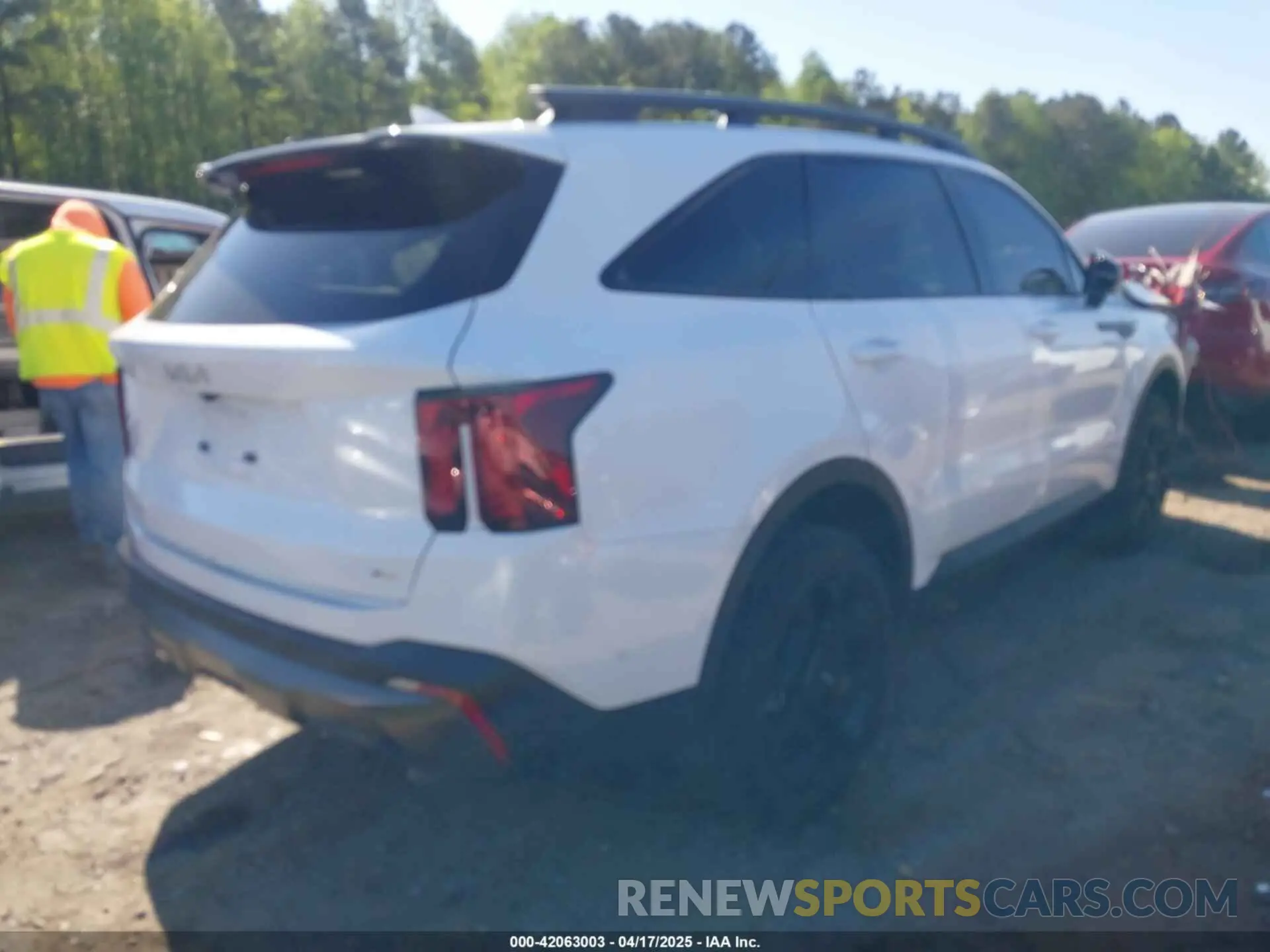 4 fotografías del automóvil dañado 5XYRKDJF9RG259993 KIA SORENTO 2024