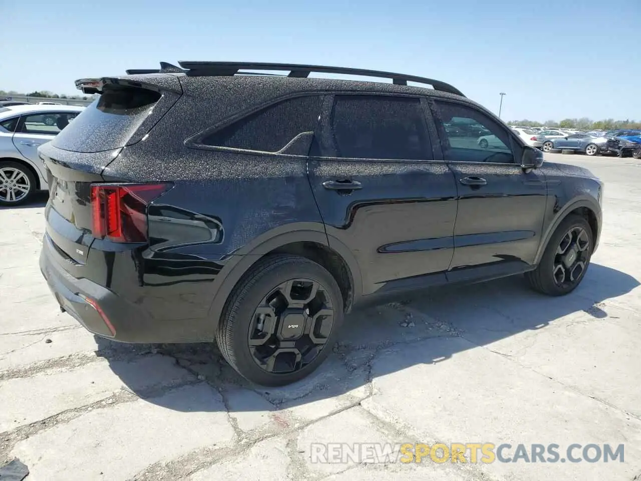 3 fotografías del automóvil dañado 5XYRKDJFXRG297135 KIA SORENTO 2024