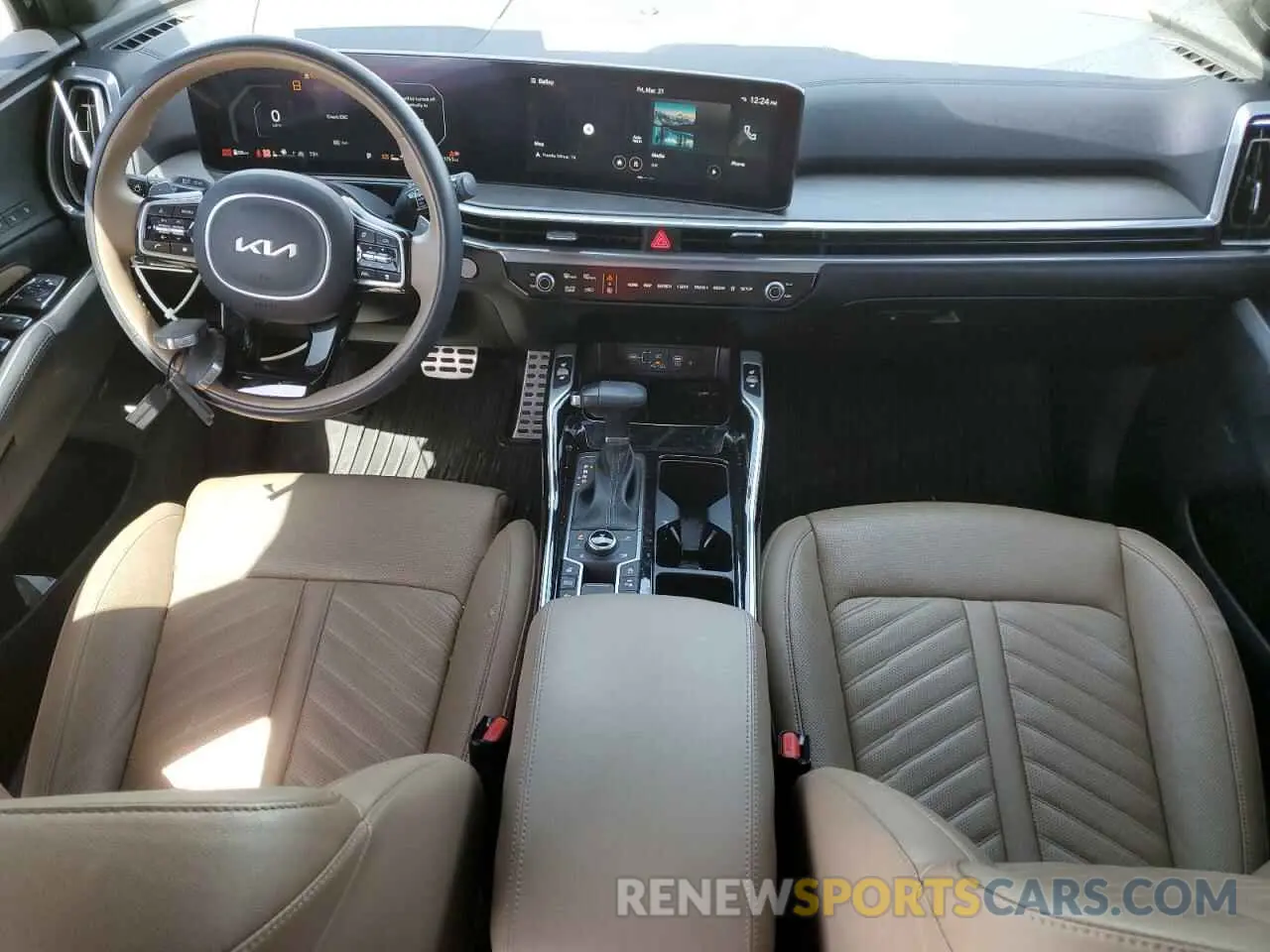 8 fotografías del automóvil dañado 5XYRKDJFXRG297135 KIA SORENTO 2024