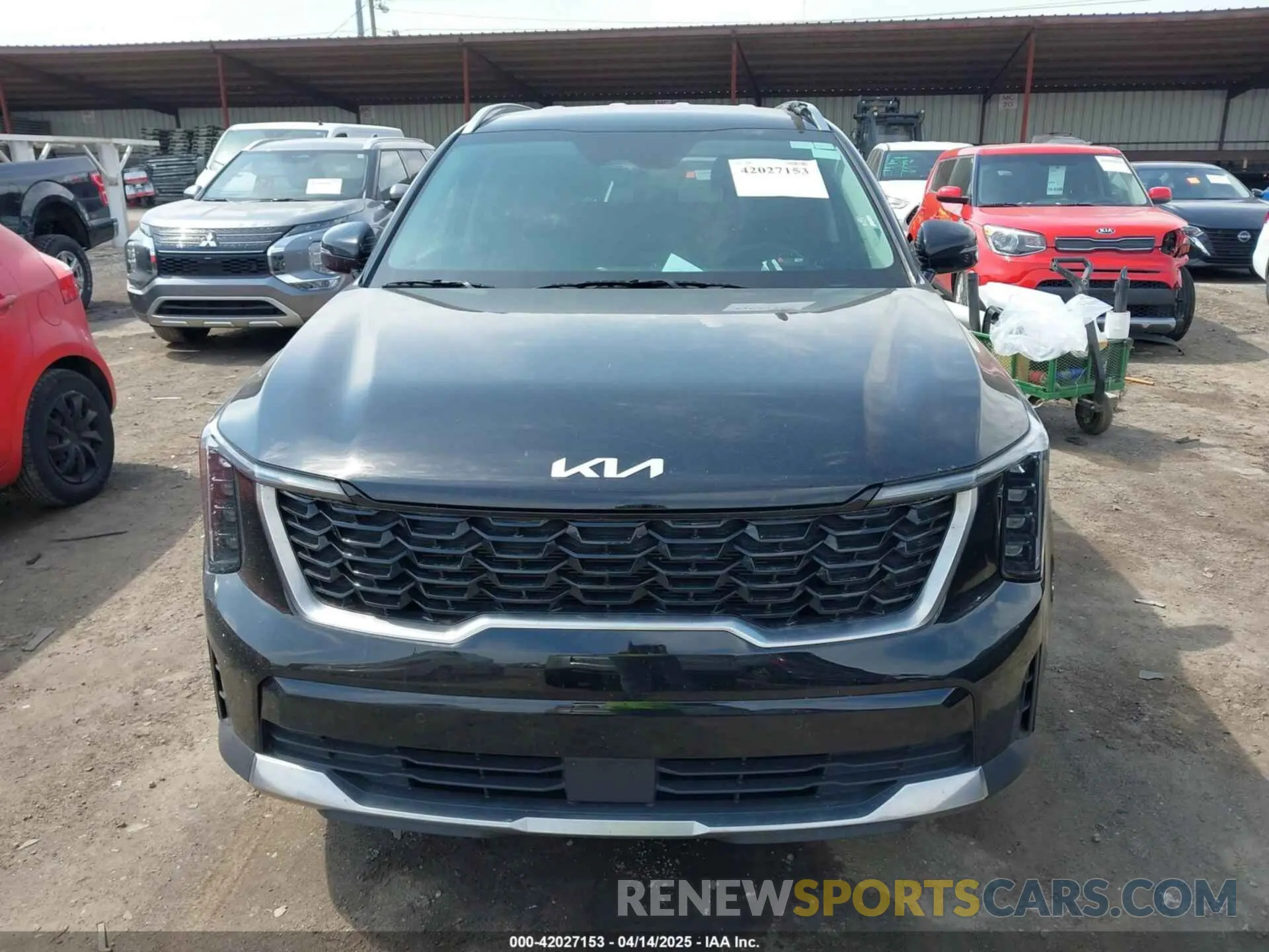 12 fotografías del automóvil dañado 5XYRL4JC0RG276152 KIA SORENTO 2024
