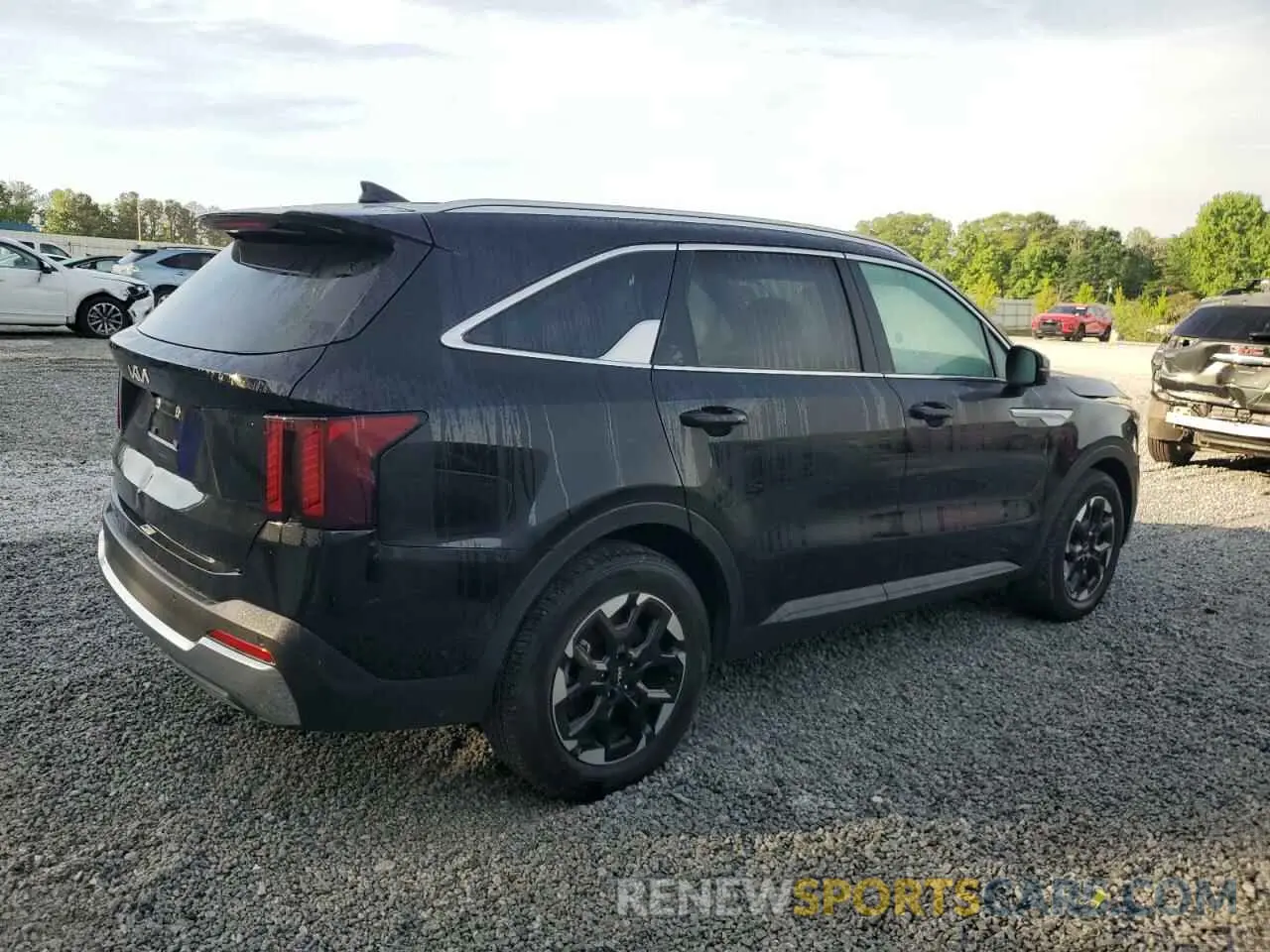 3 fotografías del automóvil dañado 5XYRL4JC0RG280864 KIA SORENTO 2024