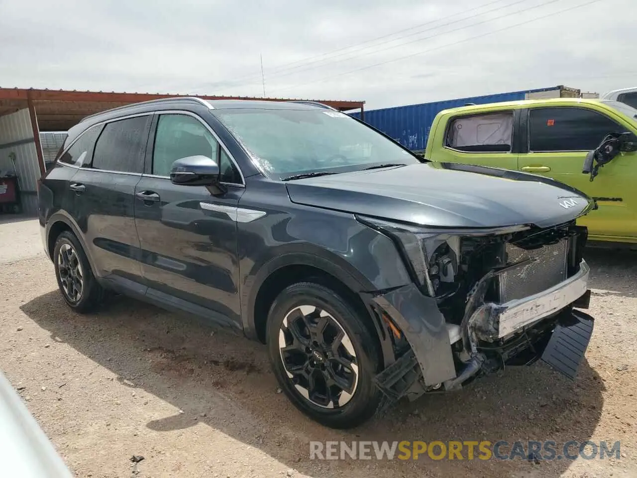 4 fotografías del automóvil dañado 5XYRL4JC0RG284459 KIA SORENTO 2024