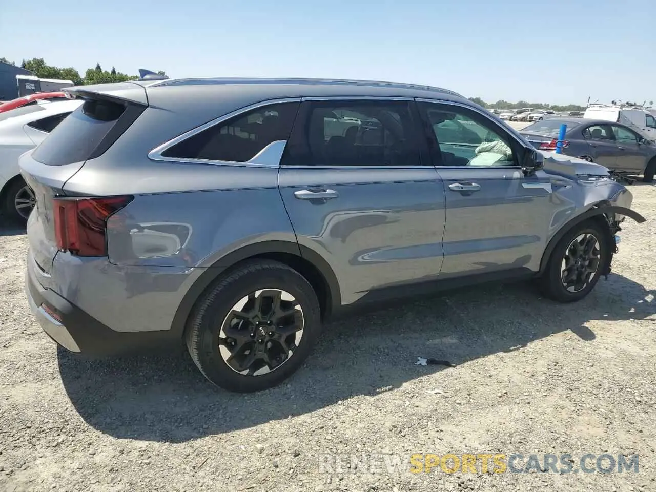 3 fotografías del automóvil dañado 5XYRL4JC1RG295423 KIA SORENTO 2024