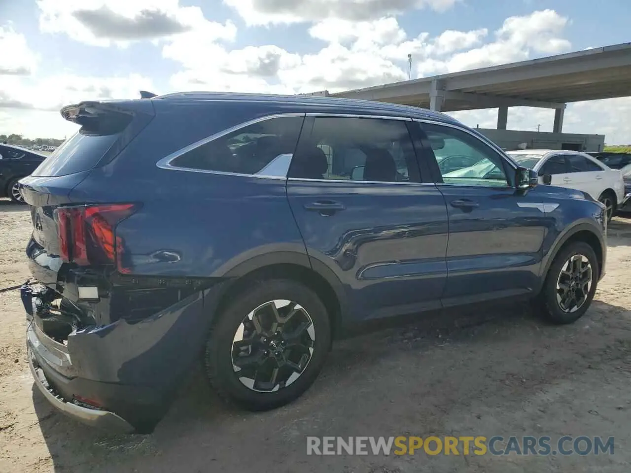 3 fotografías del automóvil dañado 5XYRL4JC1RG296698 KIA SORENTO 2024