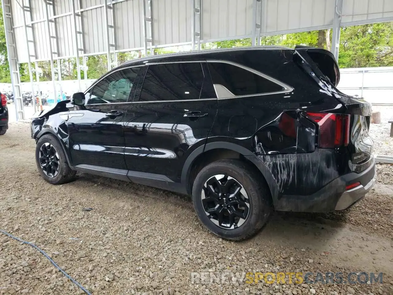 2 fotografías del automóvil dañado 5XYRL4JC3RG279983 KIA SORENTO 2024