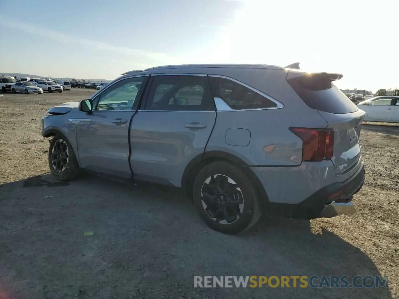 2 fotografías del automóvil dañado 5XYRL4JC4RG277966 KIA SORENTO 2024