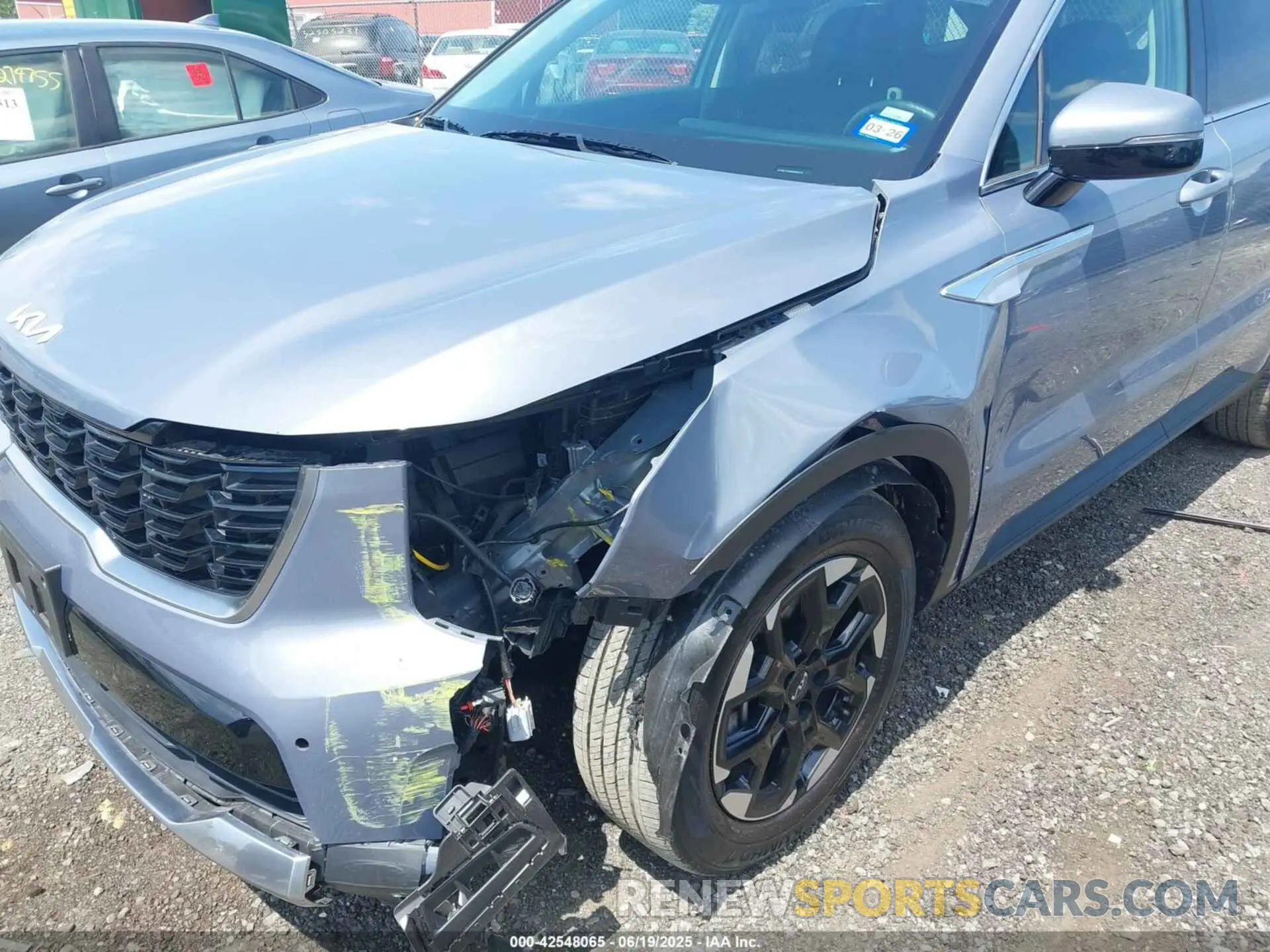 6 fotografías del automóvil dañado 5XYRL4JC6RG283378 KIA SORENTO 2024