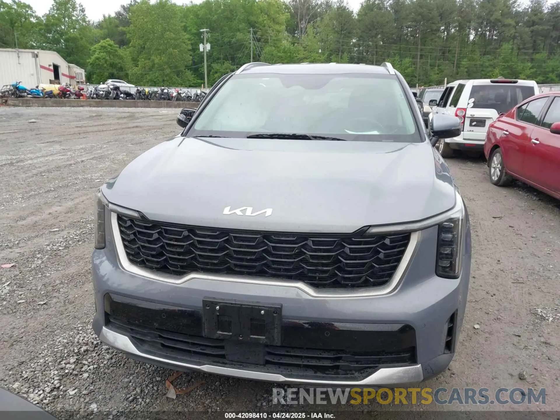 12 fotografías del automóvil dañado 5XYRL4JC9RG290762 KIA SORENTO 2024