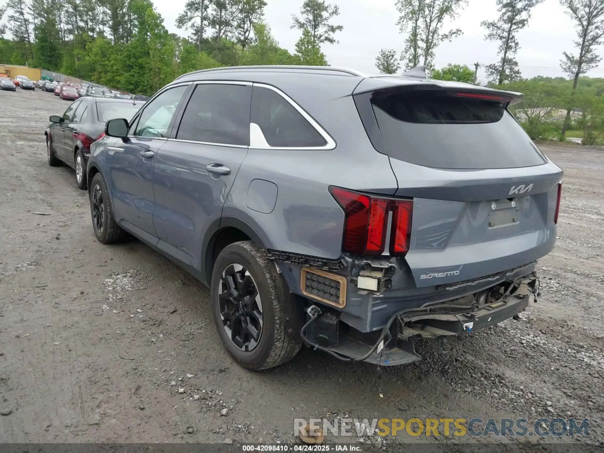 3 fotografías del automóvil dañado 5XYRL4JC9RG290762 KIA SORENTO 2024