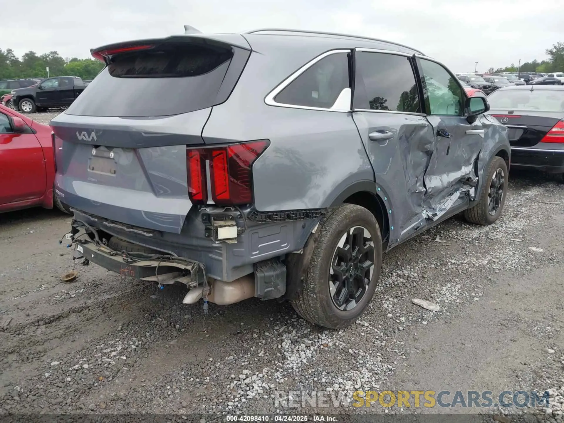 4 fotografías del automóvil dañado 5XYRL4JC9RG290762 KIA SORENTO 2024