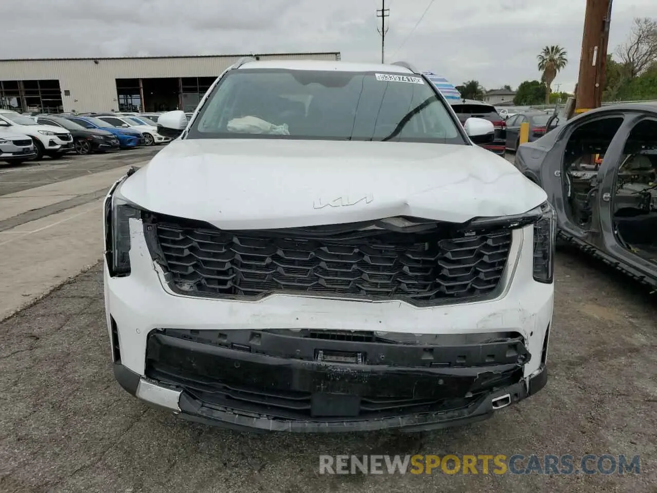 5 fotografías del automóvil dañado 5XYRLDJC0RG261215 KIA SORENTO 2024
