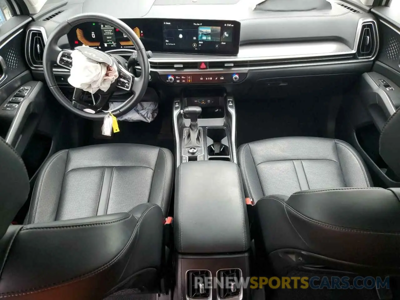 8 fotografías del automóvil dañado 5XYRLDJC0RG261215 KIA SORENTO 2024