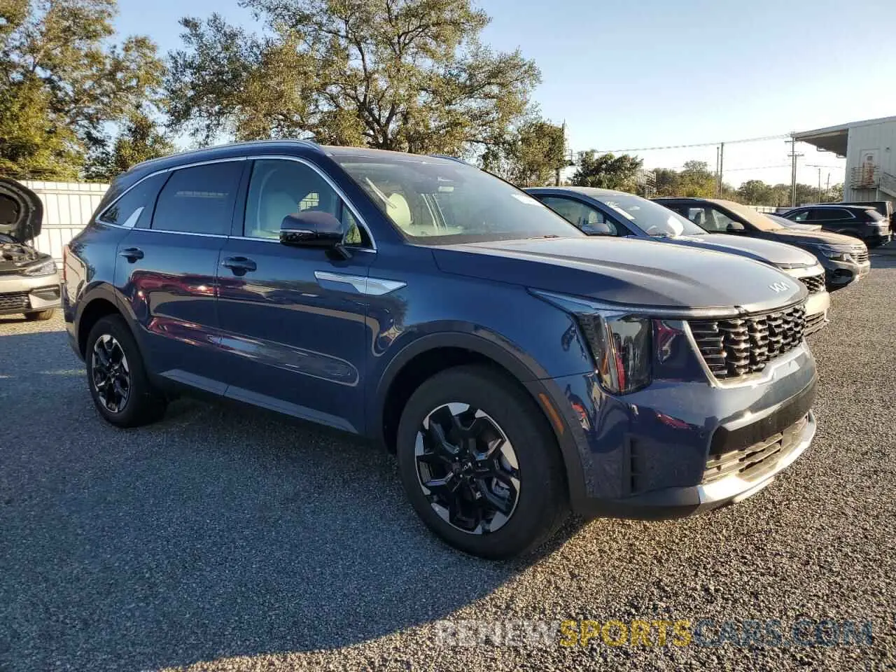 4 fotografías del automóvil dañado 5XYRLDJC0RG279942 KIA SORENTO 2024