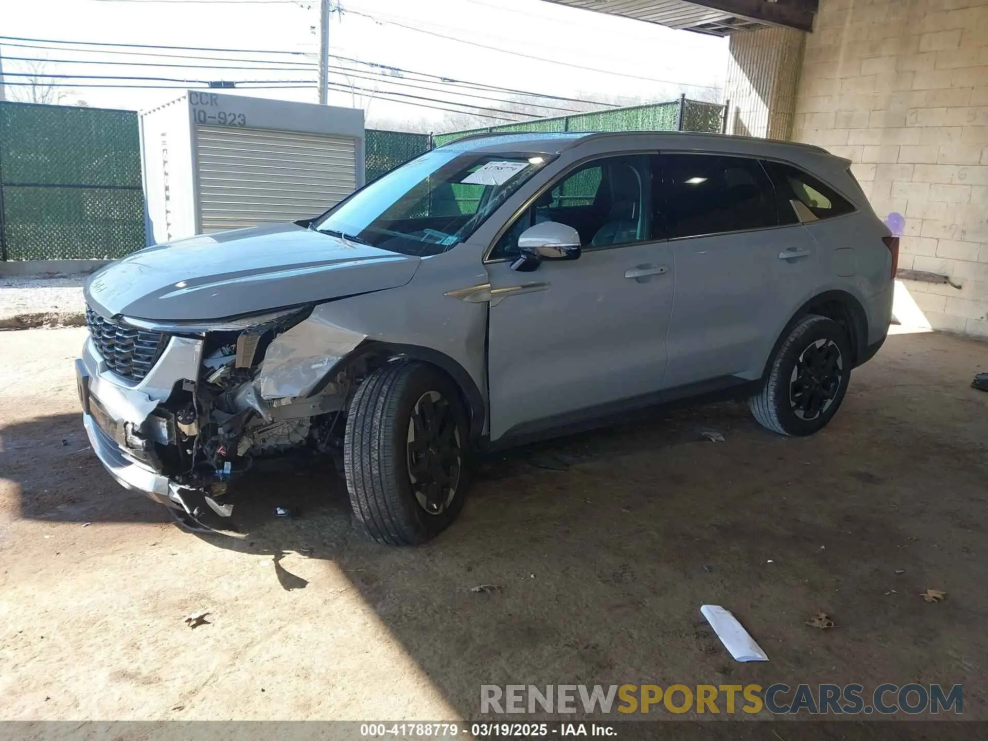 2 fotografías del automóvil dañado 5XYRLDJC0RG281593 KIA SORENTO 2024