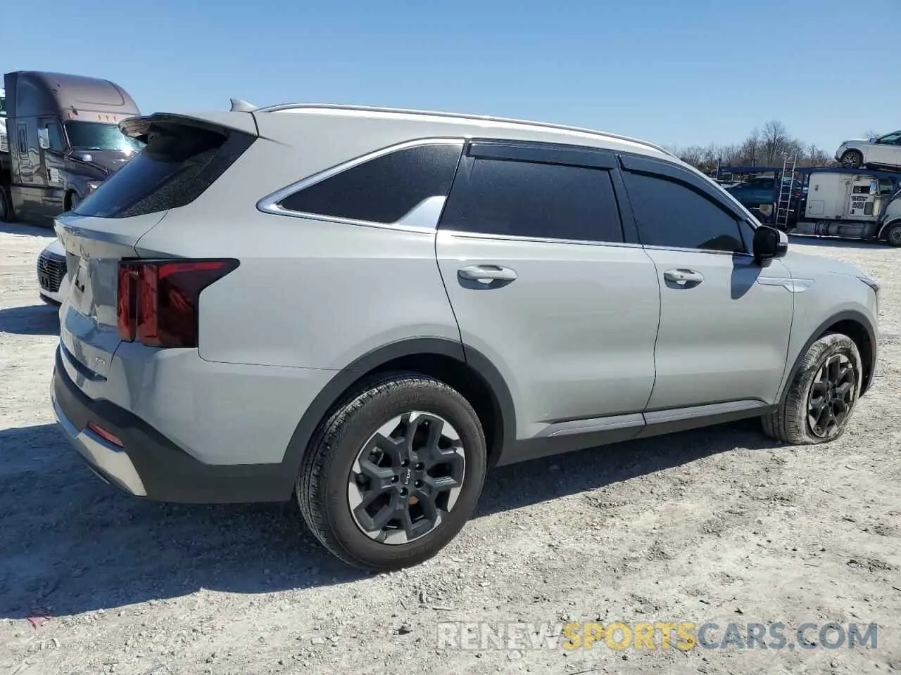 3 fotografías del automóvil dañado 5XYRLDJC1RG270425 KIA SORENTO 2024