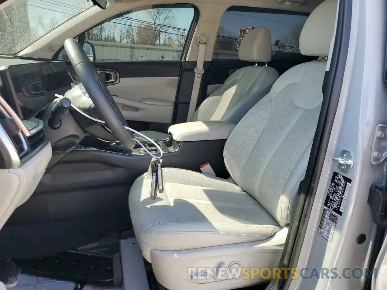 7 fotografías del automóvil dañado 5XYRLDJC1RG270425 KIA SORENTO 2024