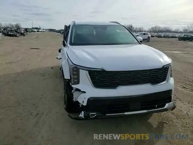 15 fotografías del automóvil dañado 5XYRLDJC5RG260643 KIA SORENTO 2024