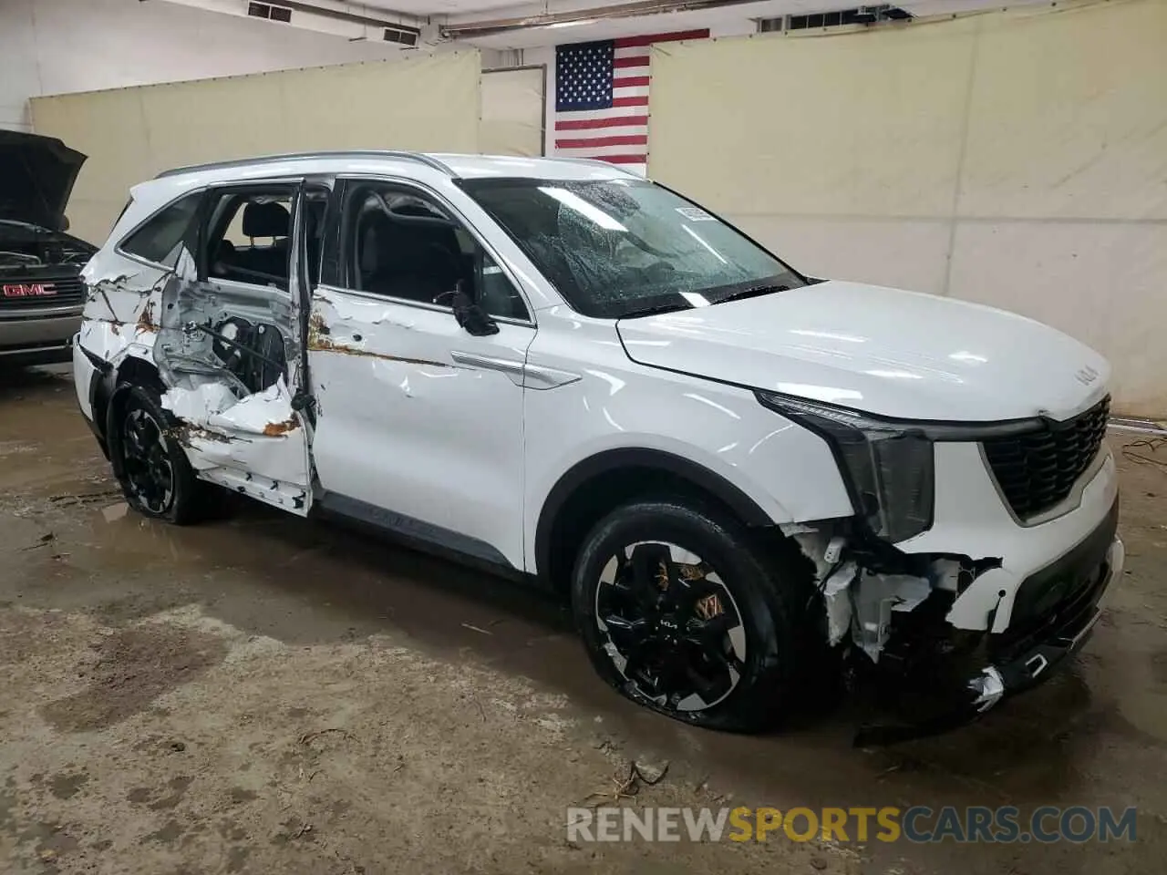 4 fotografías del automóvil dañado 5XYRLDJC5RG260643 KIA SORENTO 2024