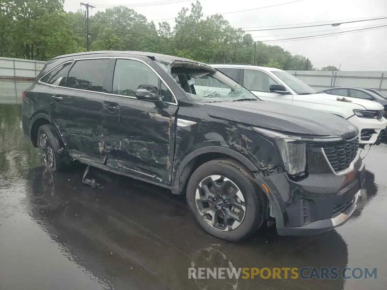 4 fotografías del automóvil dañado 5XYRLDJC7RG288699 KIA SORENTO 2024