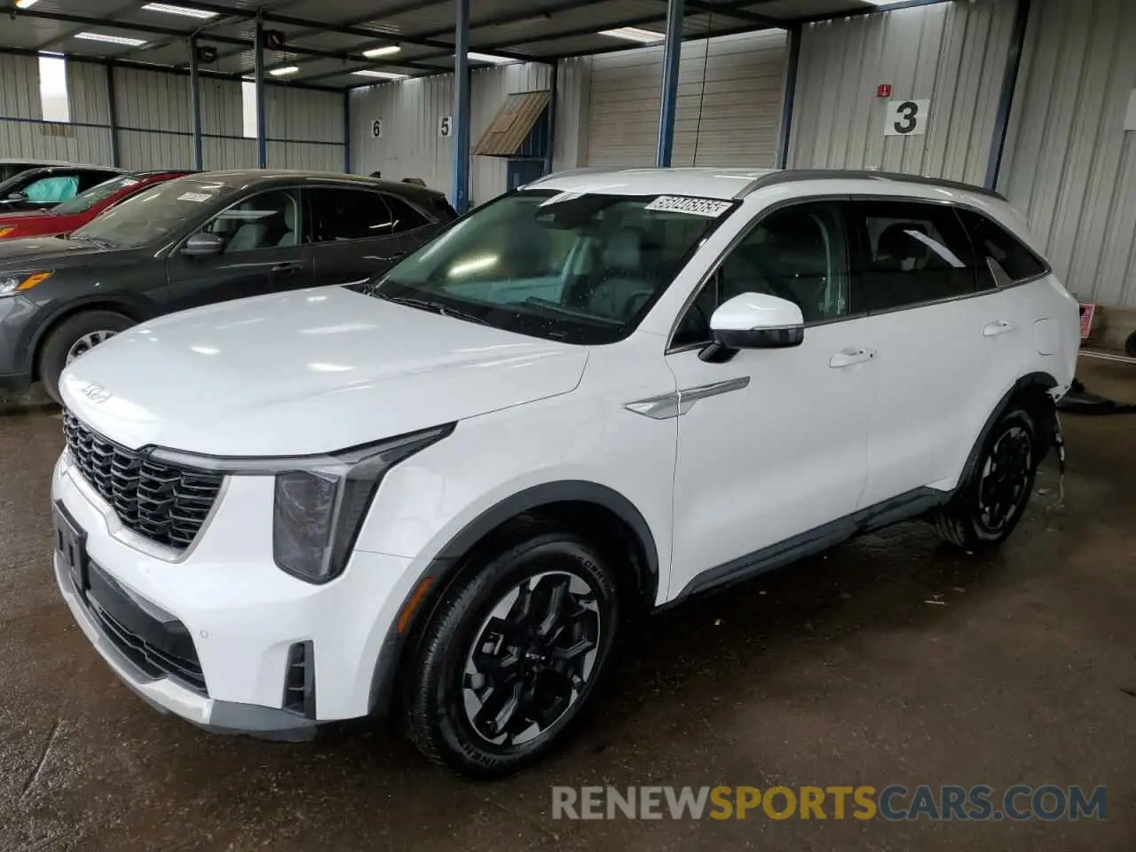 1 fotografías del automóvil dañado 5XYRLDJCXRG278393 KIA SORENTO 2024