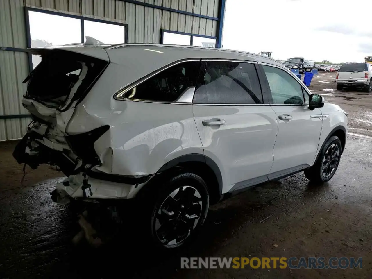 3 fotografías del automóvil dañado 5XYRLDJCXRG278393 KIA SORENTO 2024