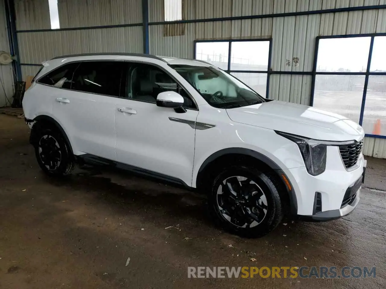 4 fotografías del automóvil dañado 5XYRLDJCXRG278393 KIA SORENTO 2024
