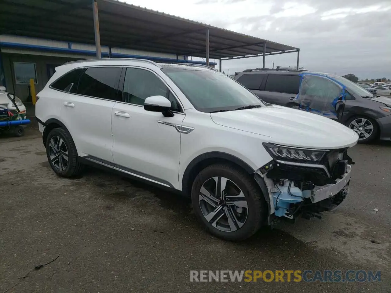 4 fotografías del automóvil dañado KNDRHDLG6R5235664 KIA SORENTO 2024