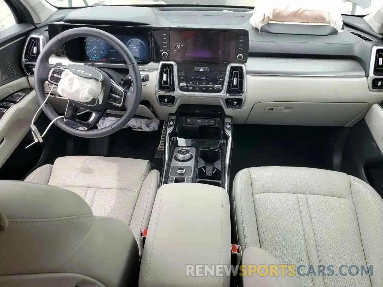 8 fotografías del automóvil dañado KNDRMDLH5R5236308 KIA SORENTO 2024