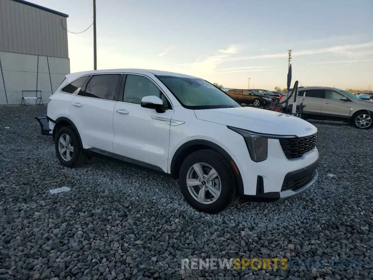 4 fotografías del automóvil dañado 5XYRG4JC5SG316722 KIA SORENTO 2025