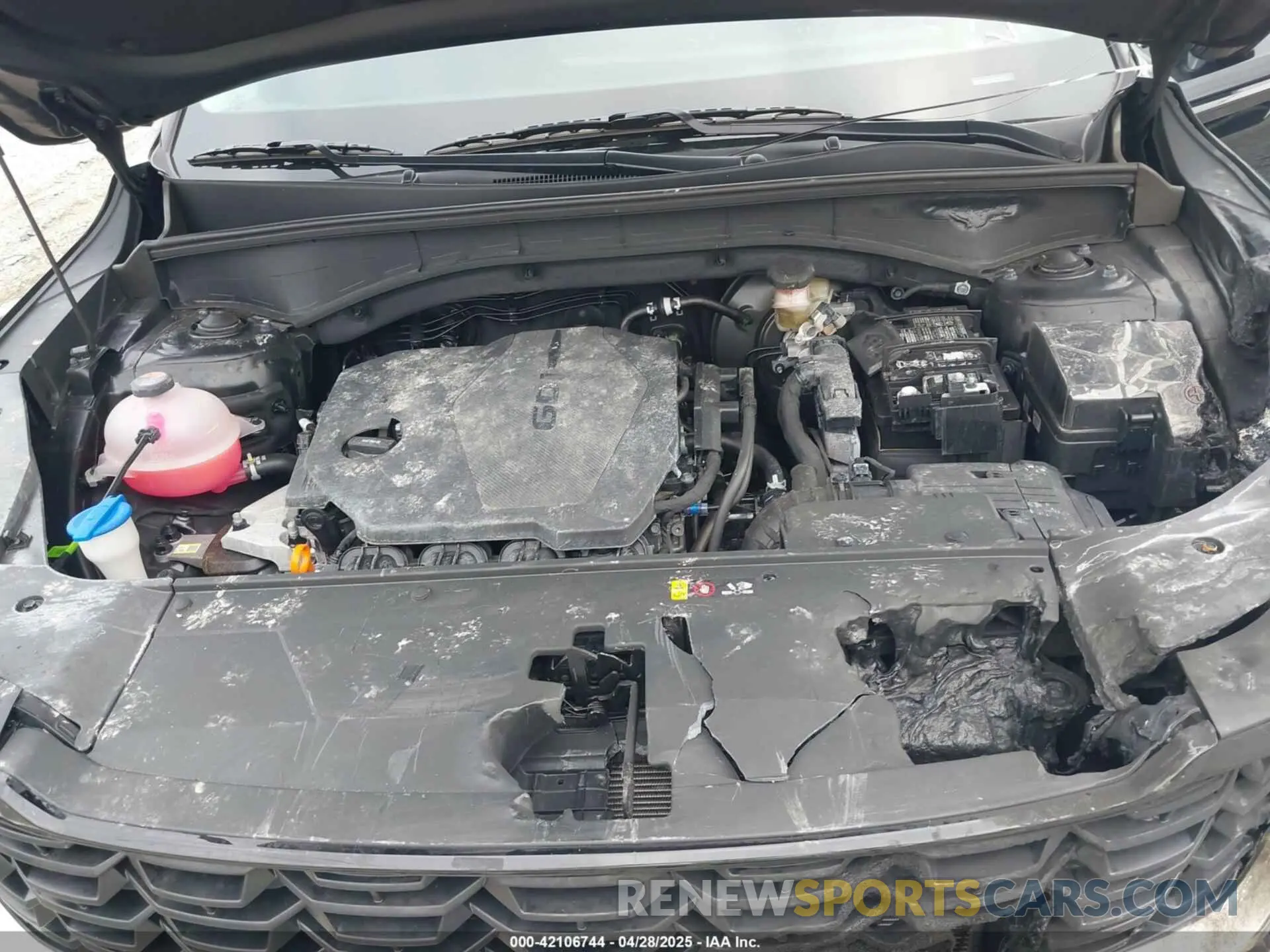 10 fotografías del automóvil dañado 5XYRG4JC5SG327607 KIA SORENTO 2025