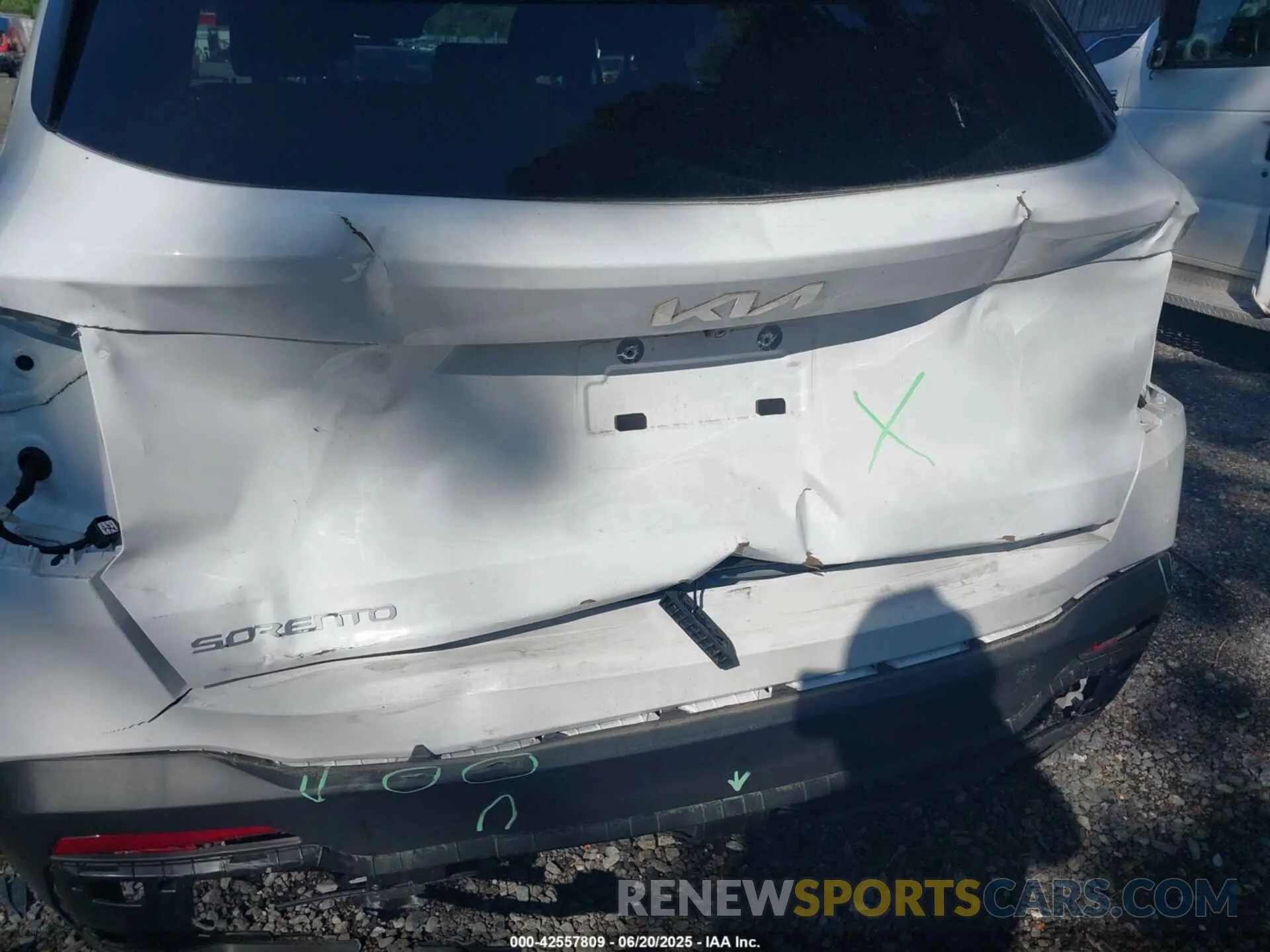 6 fotografías del automóvil dañado 5XYRG4JC7SG318052 KIA SORENTO 2025