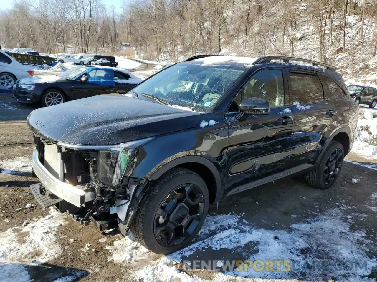 1 fotografías del automóvil dañado 5XYRHDJF9SG348791 KIA SORENTO 2025