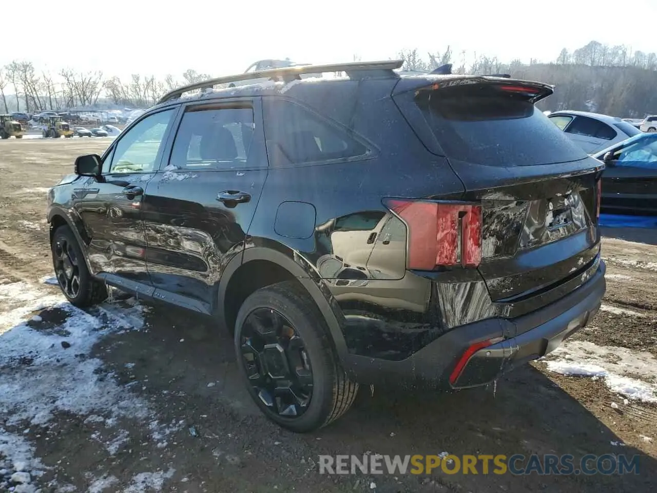 2 fotografías del automóvil dañado 5XYRHDJF9SG348791 KIA SORENTO 2025