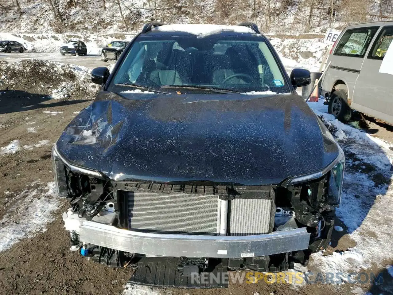 5 fotografías del automóvil dañado 5XYRHDJF9SG348791 KIA SORENTO 2025