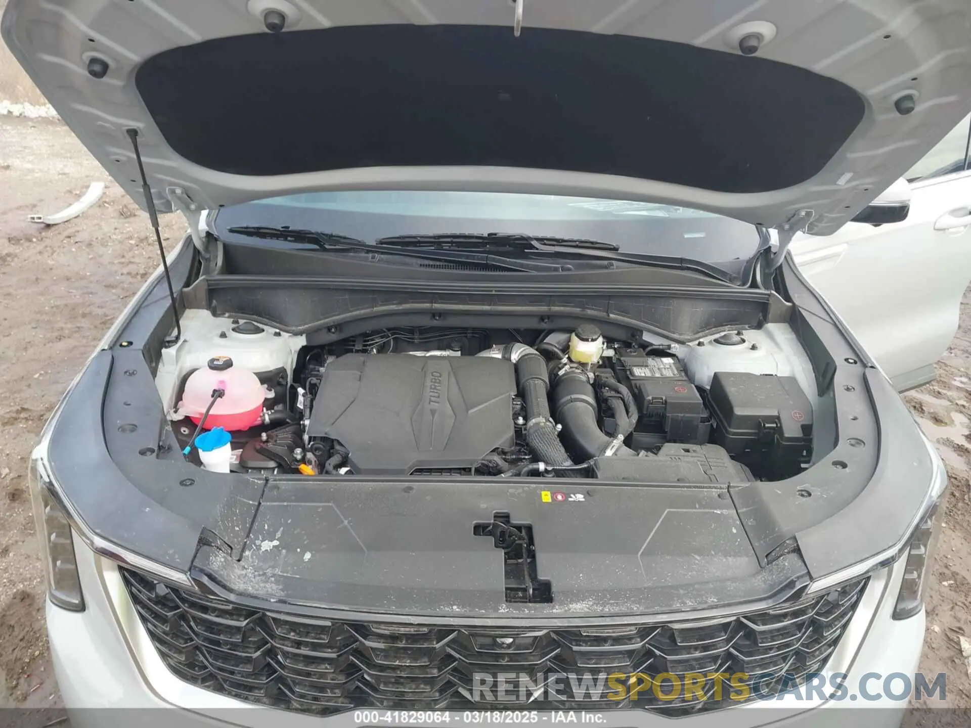 10 fotografías del automóvil dañado 5XYRK4JF1SG323059 KIA SORENTO 2025